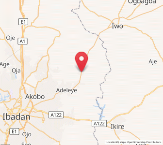 Map of Iyana-Ofa, Oyo