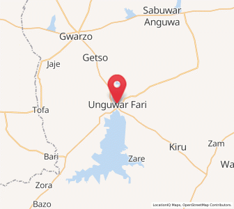 Map of Karaye, Kano