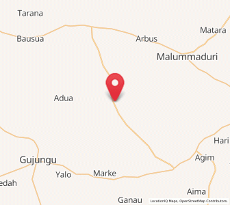 Map of Kaugama, Jigawa