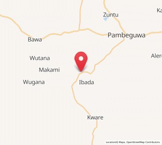 Map of Kauru, Kaduna