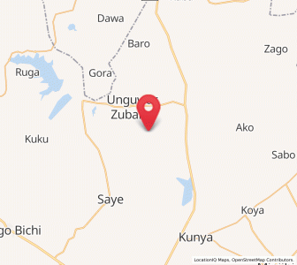 Map of Koguna, Kano