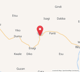 Map of Kutigi, Niger