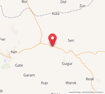 Map of Kwal, Plateau