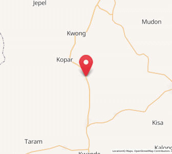 Map of Kwolla, Plateau