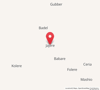 Map of Lajere, Yobe