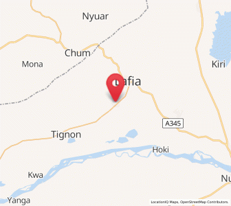 Map of Lamurde, Adamawa