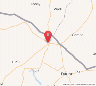 Map of Mai’Adua, Katsina