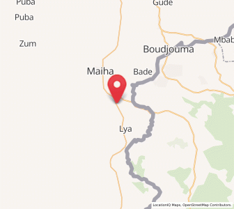 Map of Maiha, Adamawa