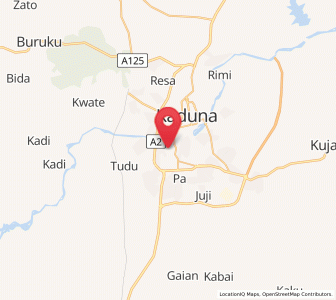 Map of Makera, Kaduna