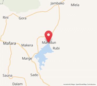 Map of Maradun, Zamfara