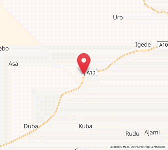 Map of Mashegu, Niger