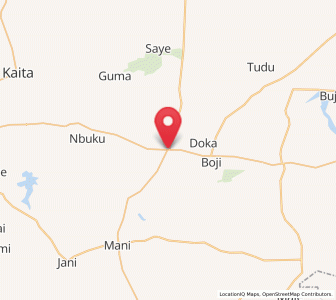 Map of Mashi, Katsina