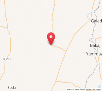 Map of Musawa, Katsina