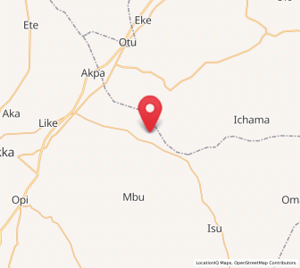 Map of Obolo-Eke (1), Enugu