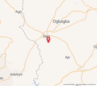 Map of Olupona, Osun