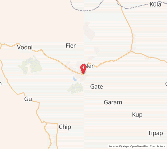 Map of Pankshin, Plateau