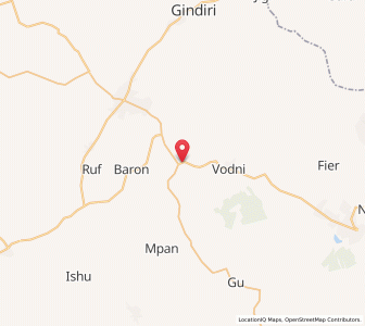 Map of Panyam, Plateau