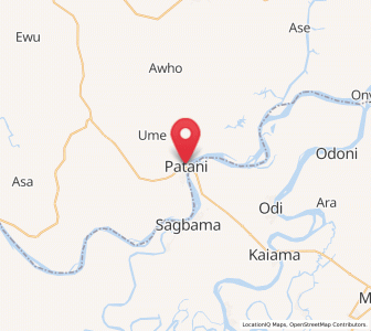 Map of Patani, Delta