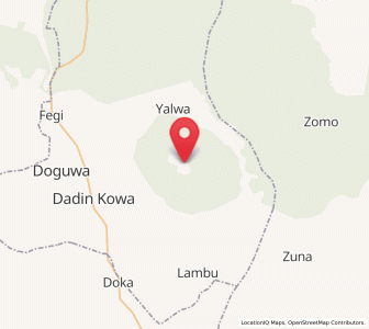 Map of Ririwai, Kano