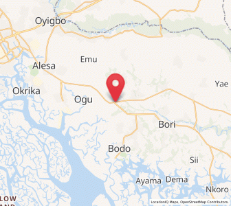 Map of Saakpenwa, Rivers