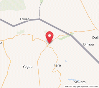 Map of Sabon Birni, Sokoto