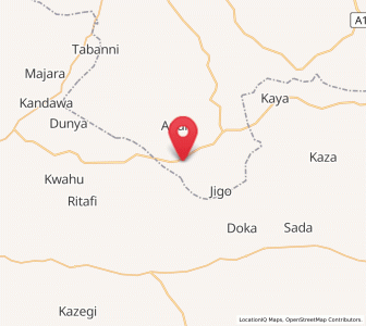 Map of Sabuwa, Katsina