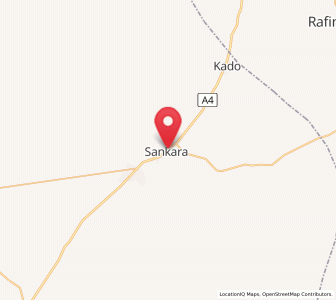 Map of Sankera, Benue