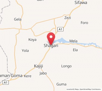 Map of Shagari, Sokoto