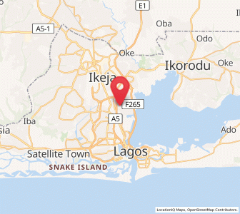 Map of Somolu, Lagos
