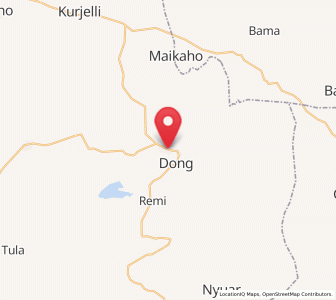 Map of Talasse, Gombe