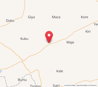 Map of Taura, Jigawa