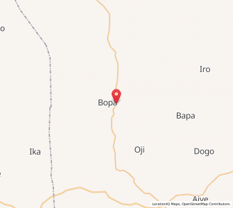 Map of Ugbokpo, Benue