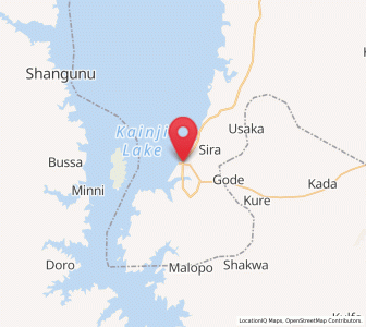 Map of Wara, Kebbi