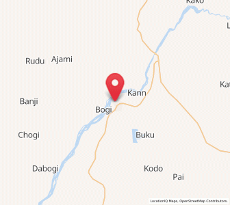 Map of Wushishi, Niger