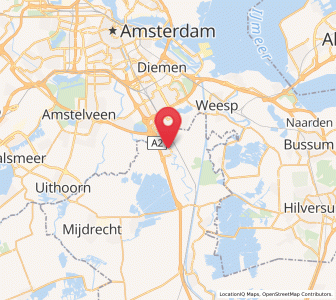 Map of Abcoude, Utrecht