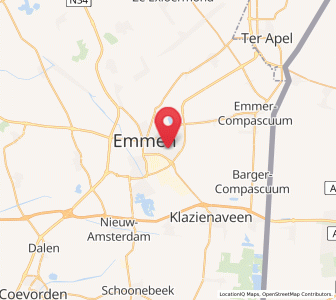Map of Angelslo, Drenthe