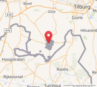 Map of Baarle-Nassau, North Brabant