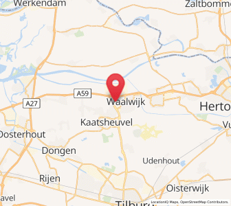 Map of Besoijen, North Brabant