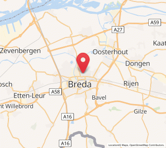Map of Biesdonk, North Brabant