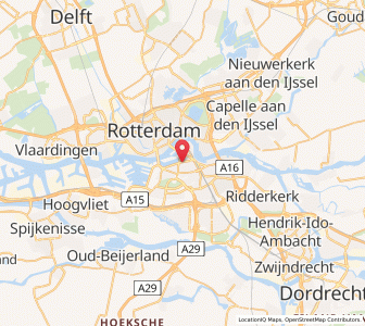 Map of Bloemhof, South Holland
