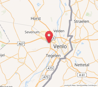 Map of Boekend, Limburg