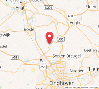 Map of Boskant, North Brabant