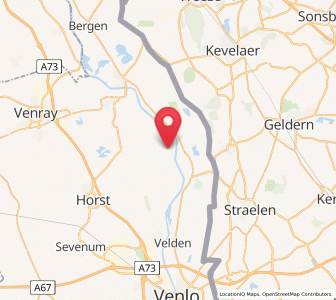 Map of Broekhuizenvorst, Limburg
