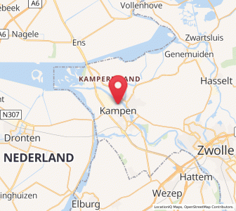 Map of Brunnepe, Overijssel
