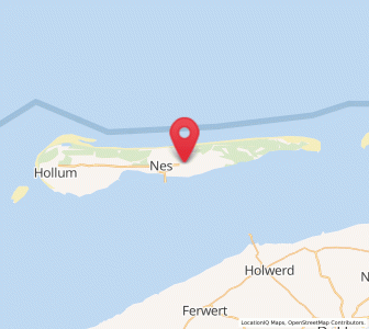 Map of Buren, Friesland