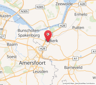 Map of Corlaer, Gelderland