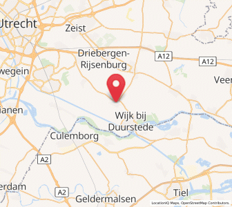 Map of Cothen, Utrecht