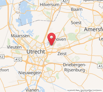 Map of De Bilt, Utrecht