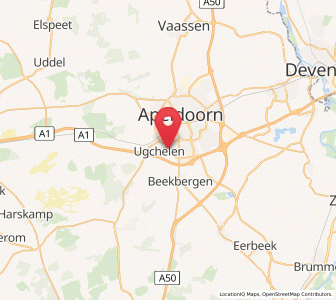 Map of De Bouwhof, Gelderland