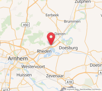 Map of De Steeg, Gelderland